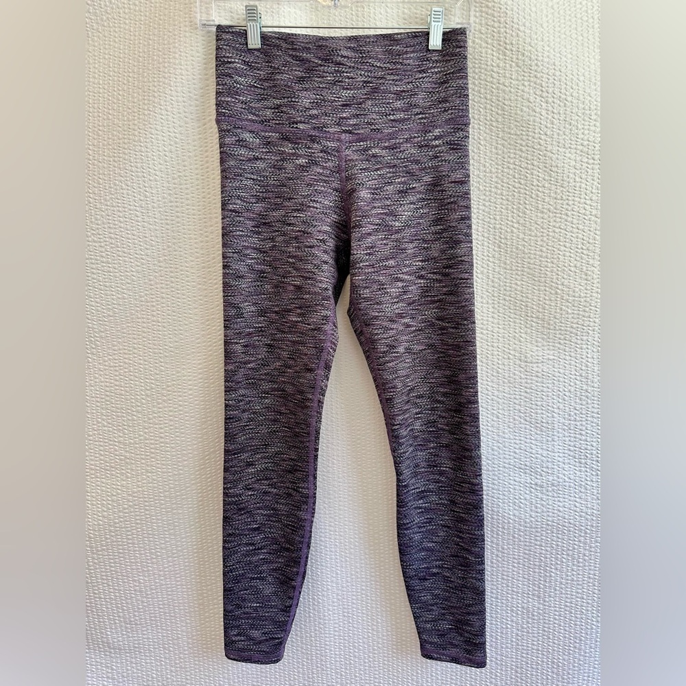 Lola Getts Active Women’s Purple Gray High Rise Leggings Size: Small